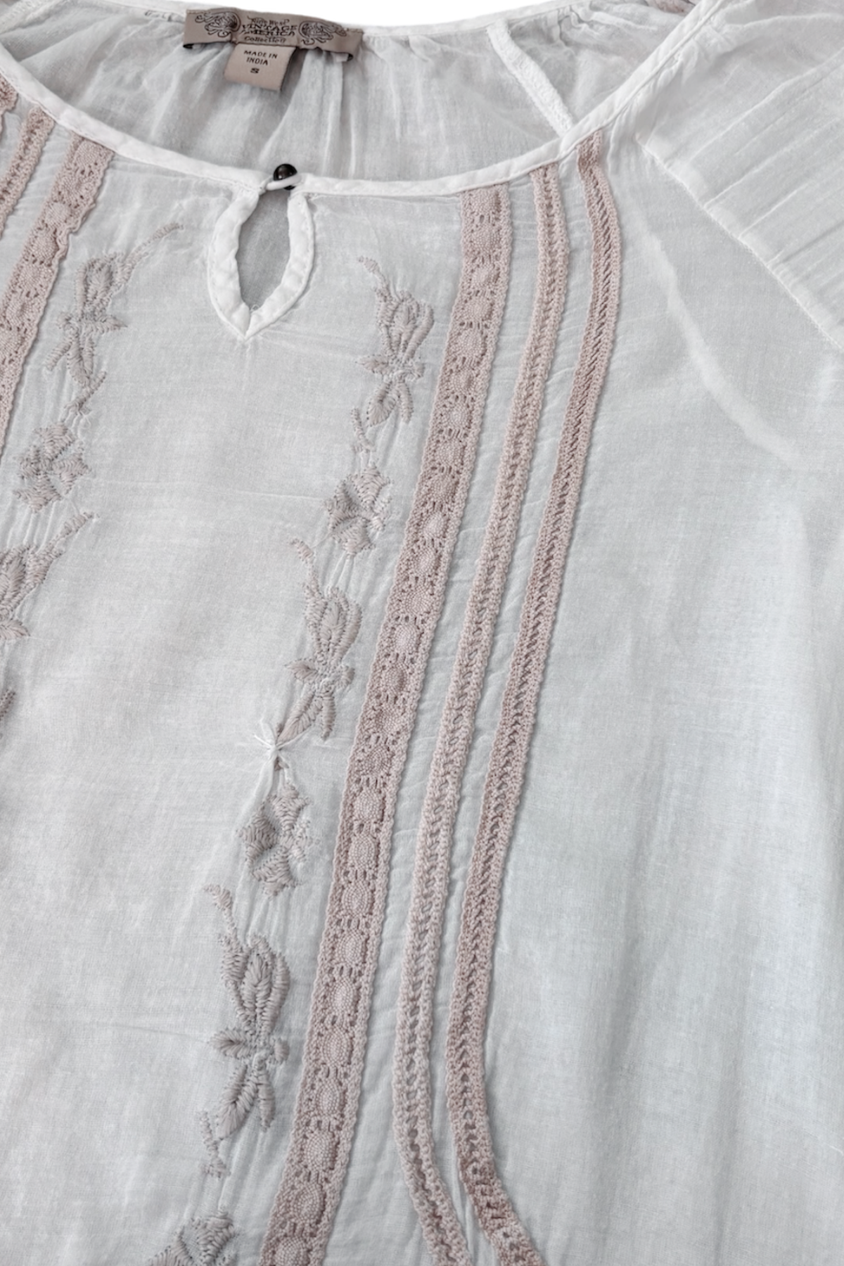 Thrifted Nine West Vintage America Shirt - Size Small - As Is