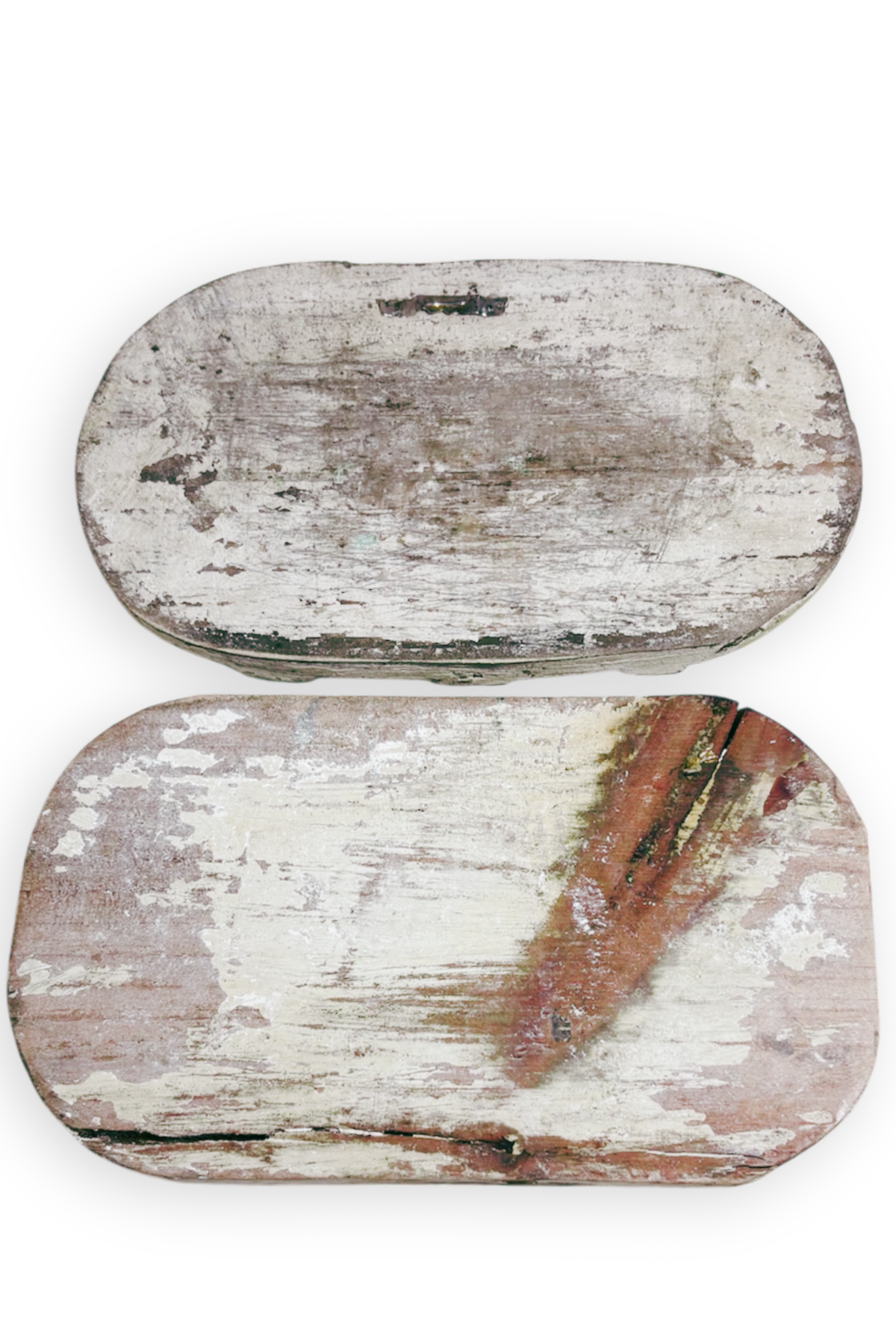 Thrifted Handcrafted Wooden Pieces - Set of 2