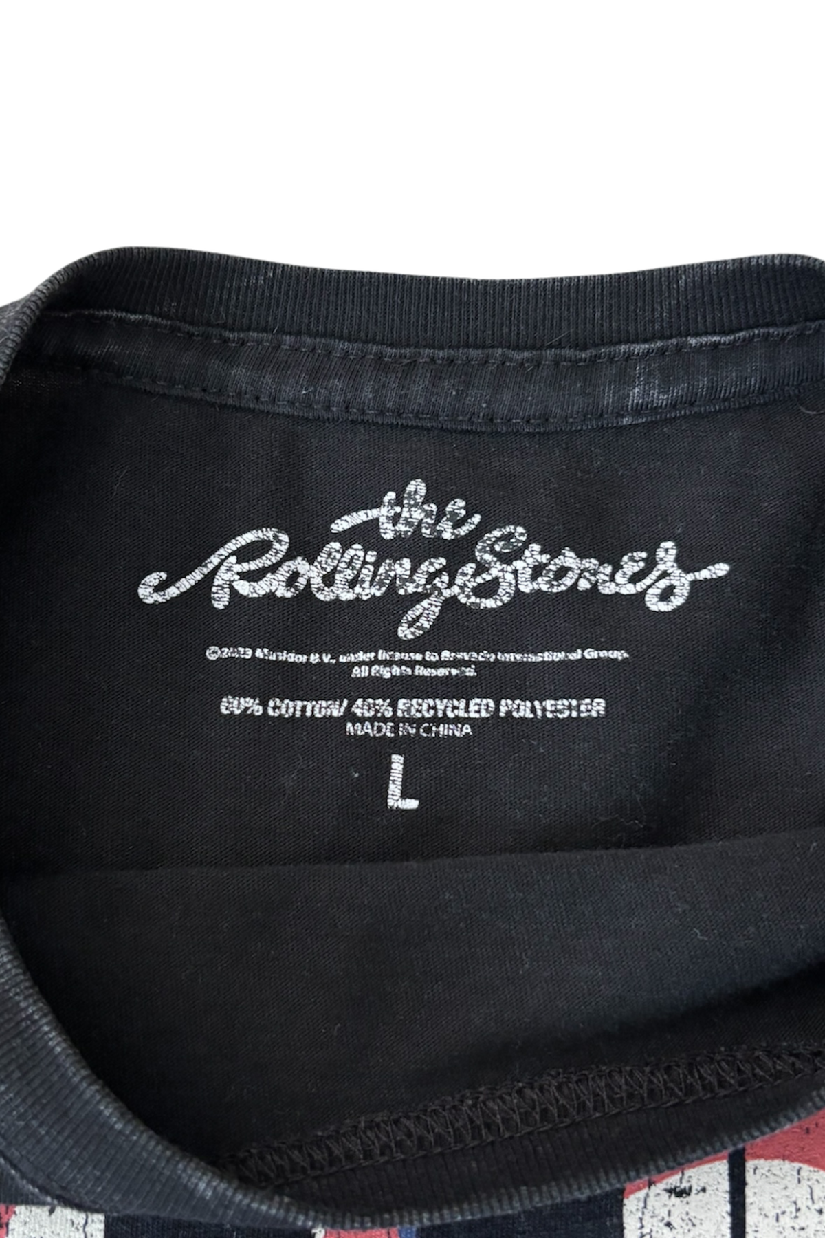 Thrifted Rolling Stones T-Shirt - Size Large