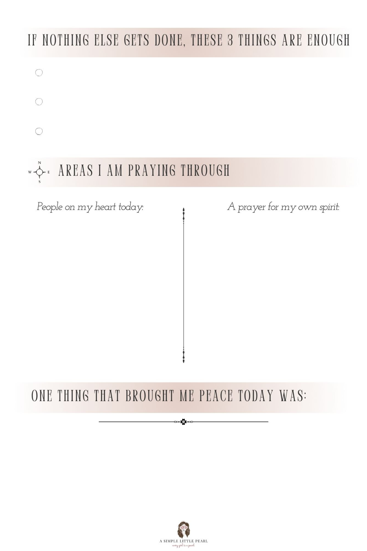 The Daily Anchor Planner - 8.5 x 11