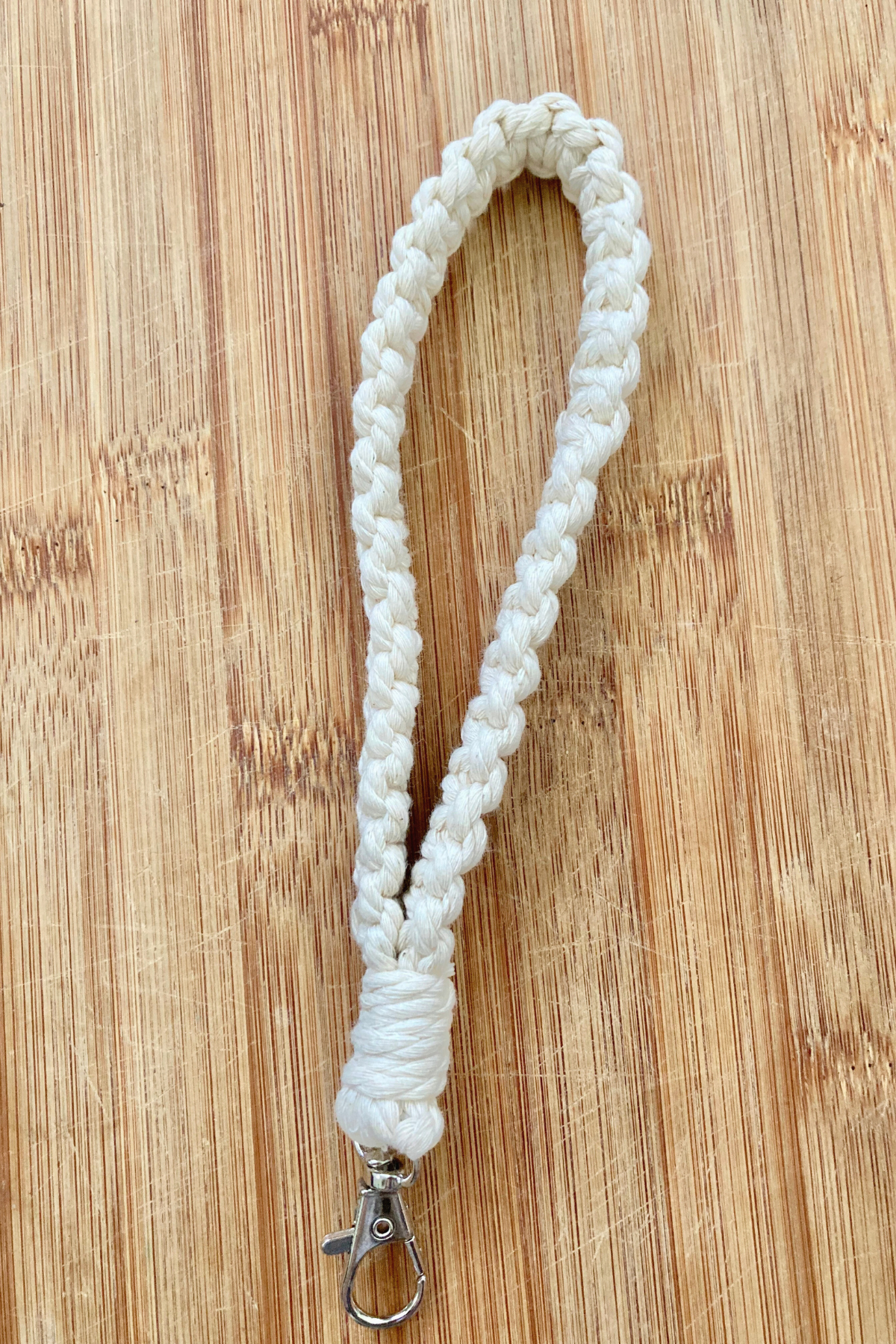Handmade Boho Wristlet Keychain