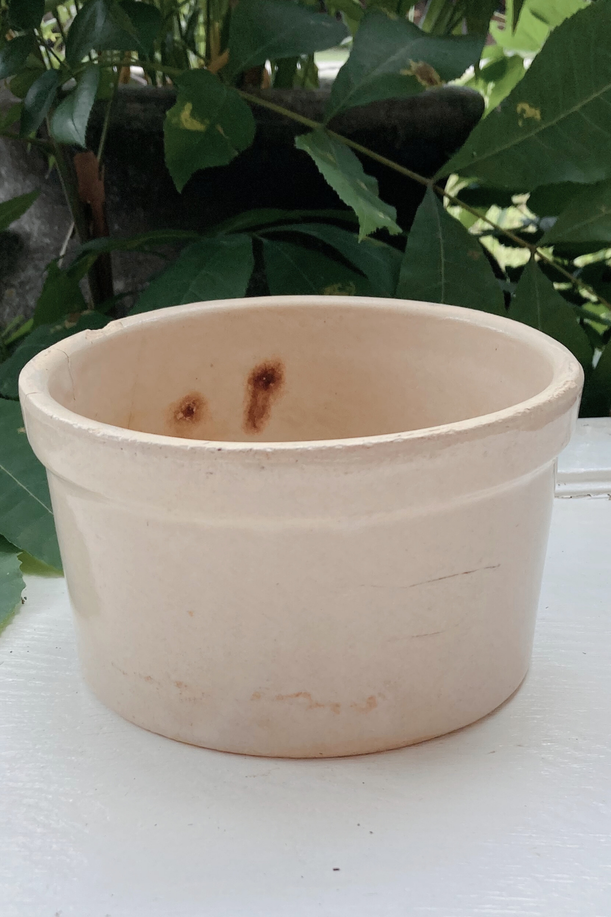 Vintage Crock Bowl