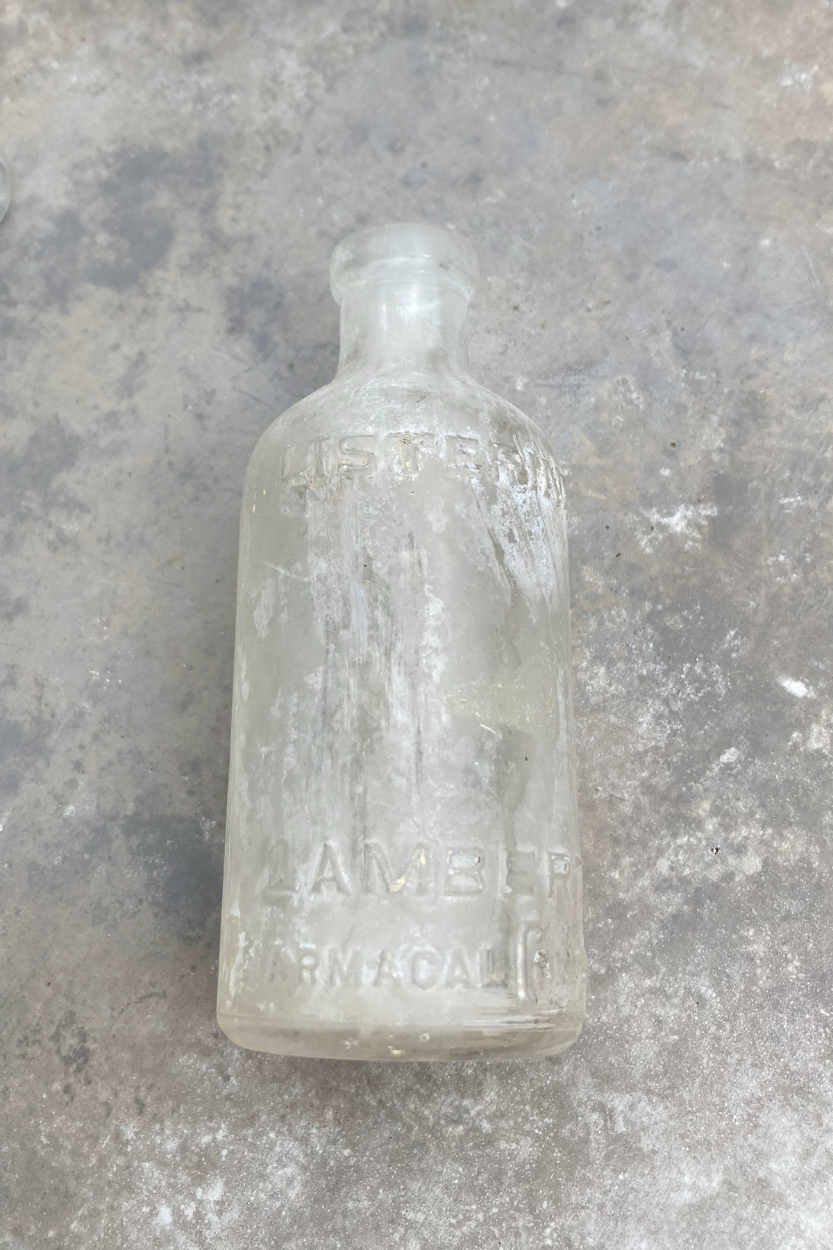 Vintage Lot of 14 Glass Unwashed Bottles