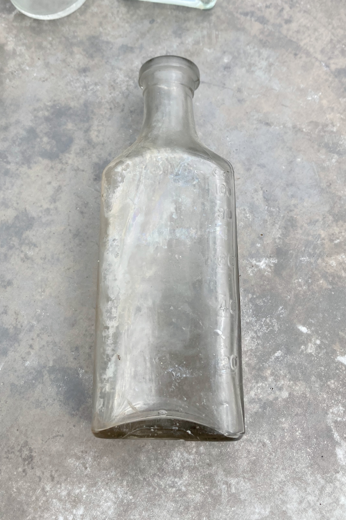 Vintage Lot of 14 Glass Unwashed Bottles