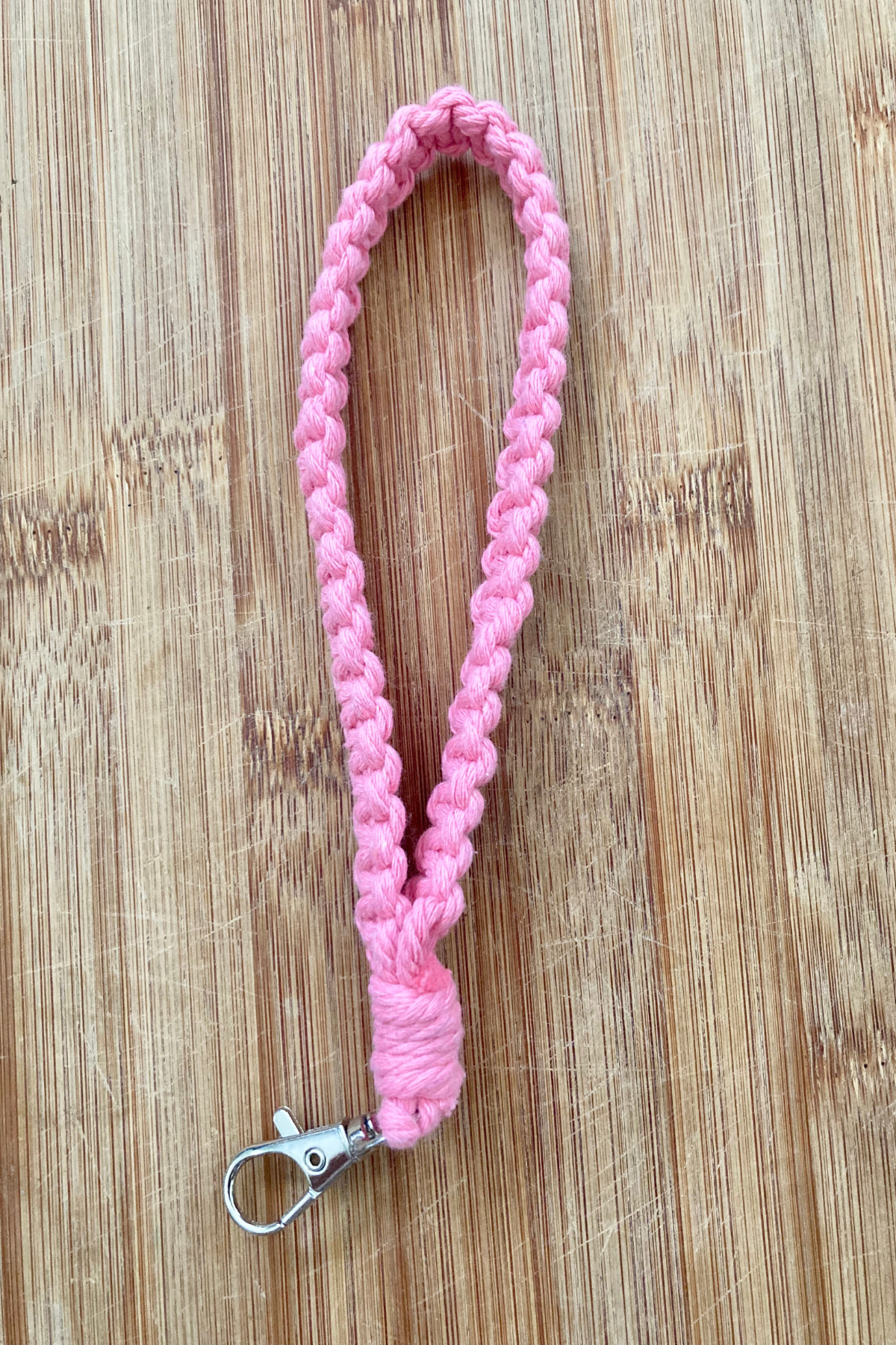 Handmade Boho Wristlet Keychain