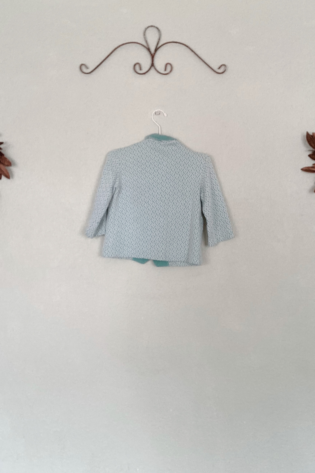 Vintage Koret of California Mint Green 2 Piece Outfit