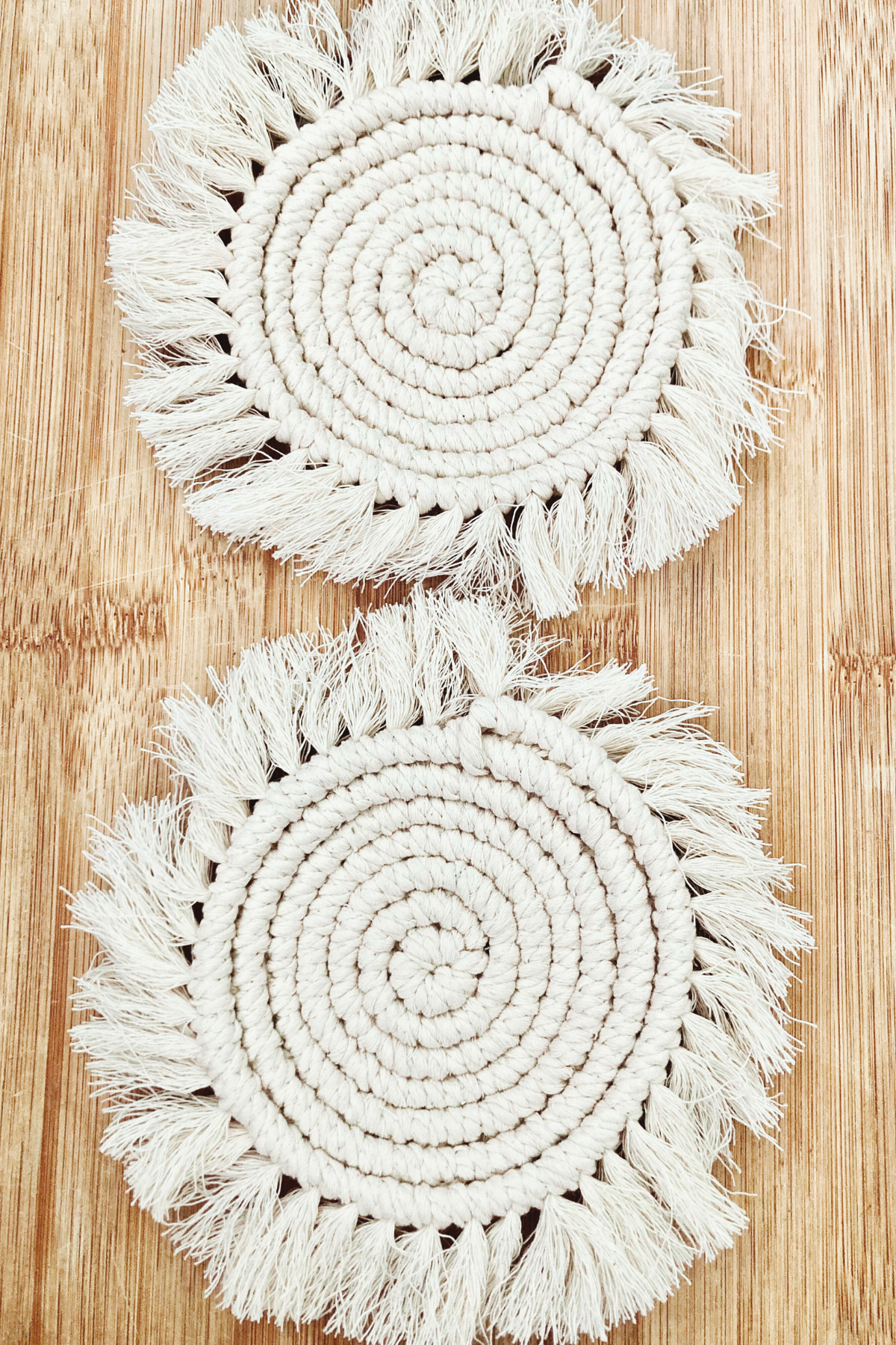 Handmade Boho Style Coaster Set