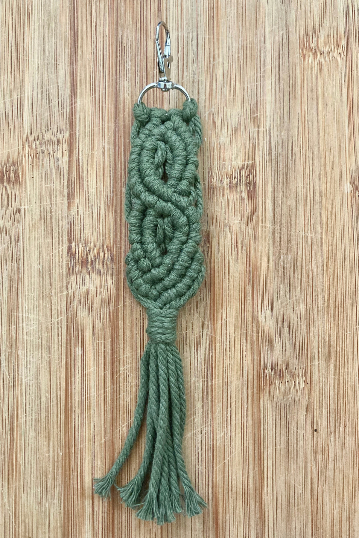 Handmade Boho Braided Keychain