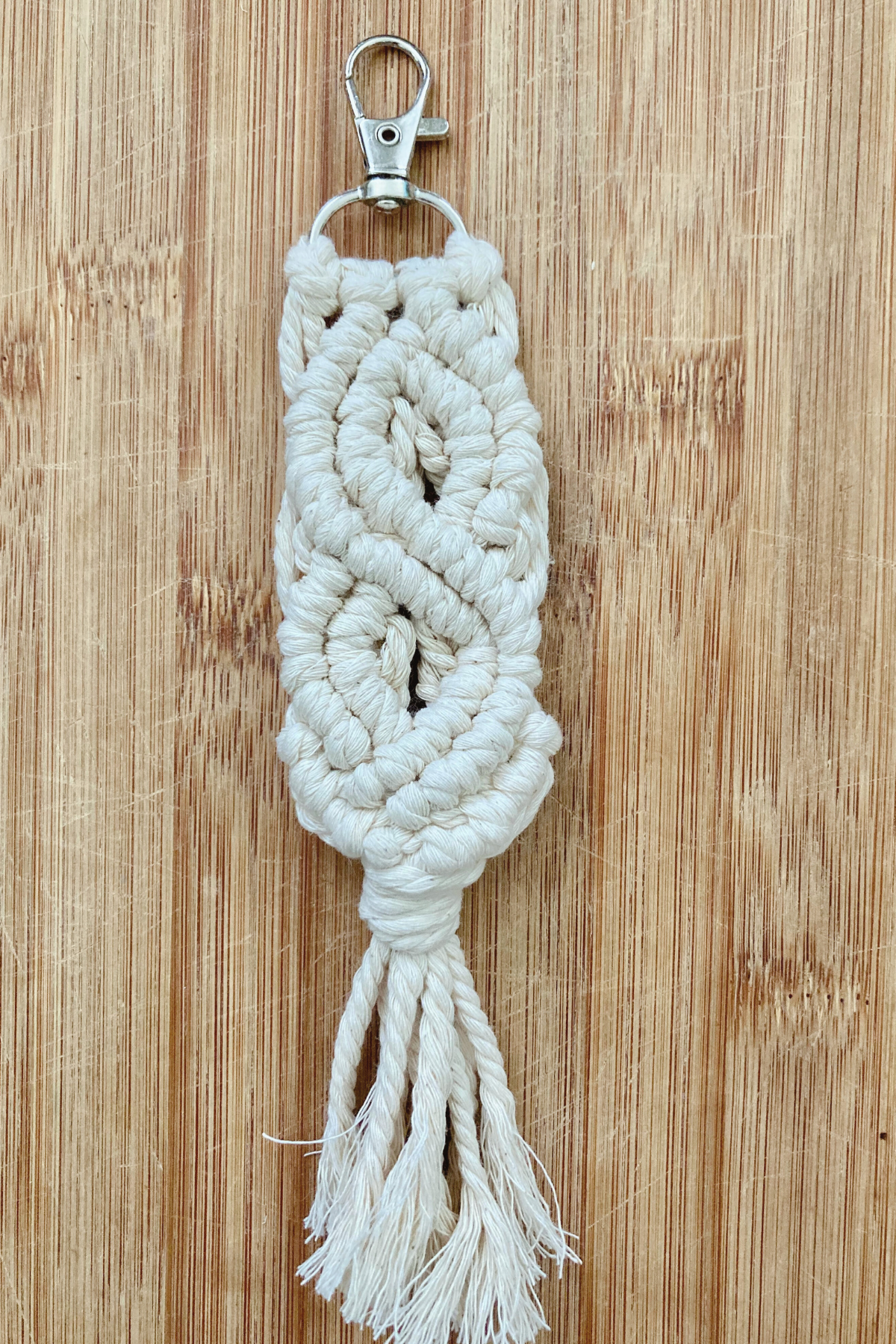 Handmade Boho Braided Keychain