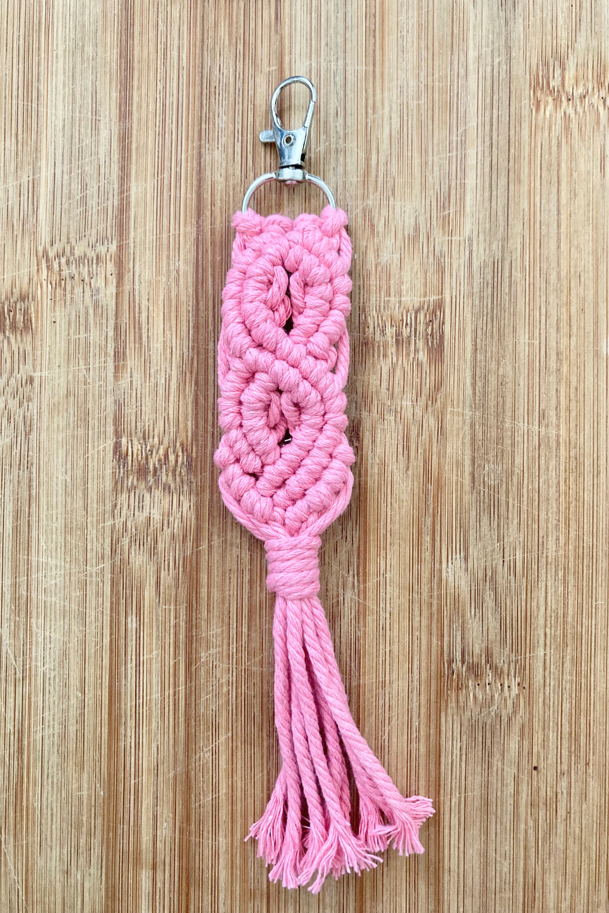Handmade Boho Braided Keychain