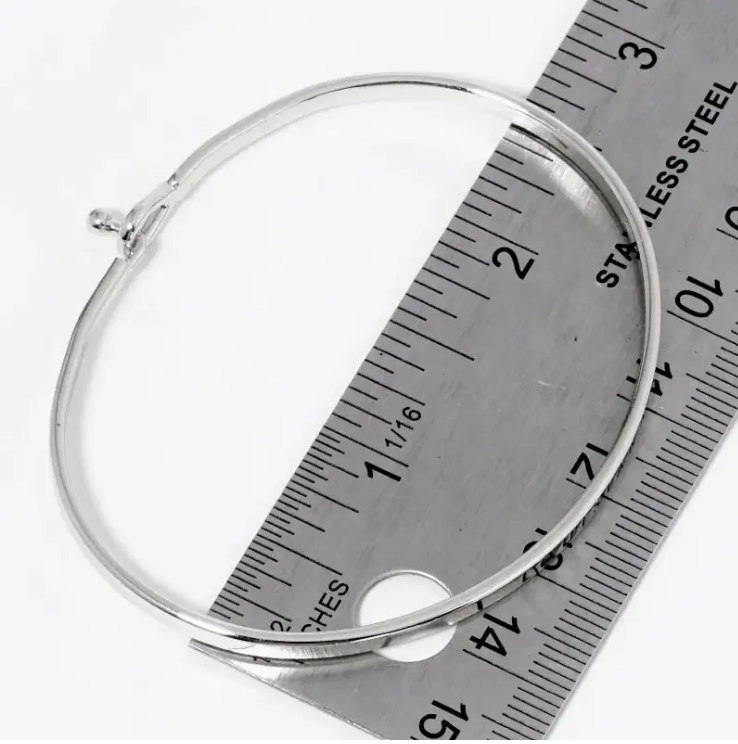 Faith Engraved Inspirational Bangle Bracelet - 2 Colors