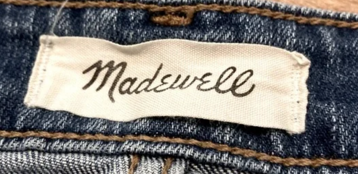 Thrifted Madewell Classic Straight Jean - Size 34