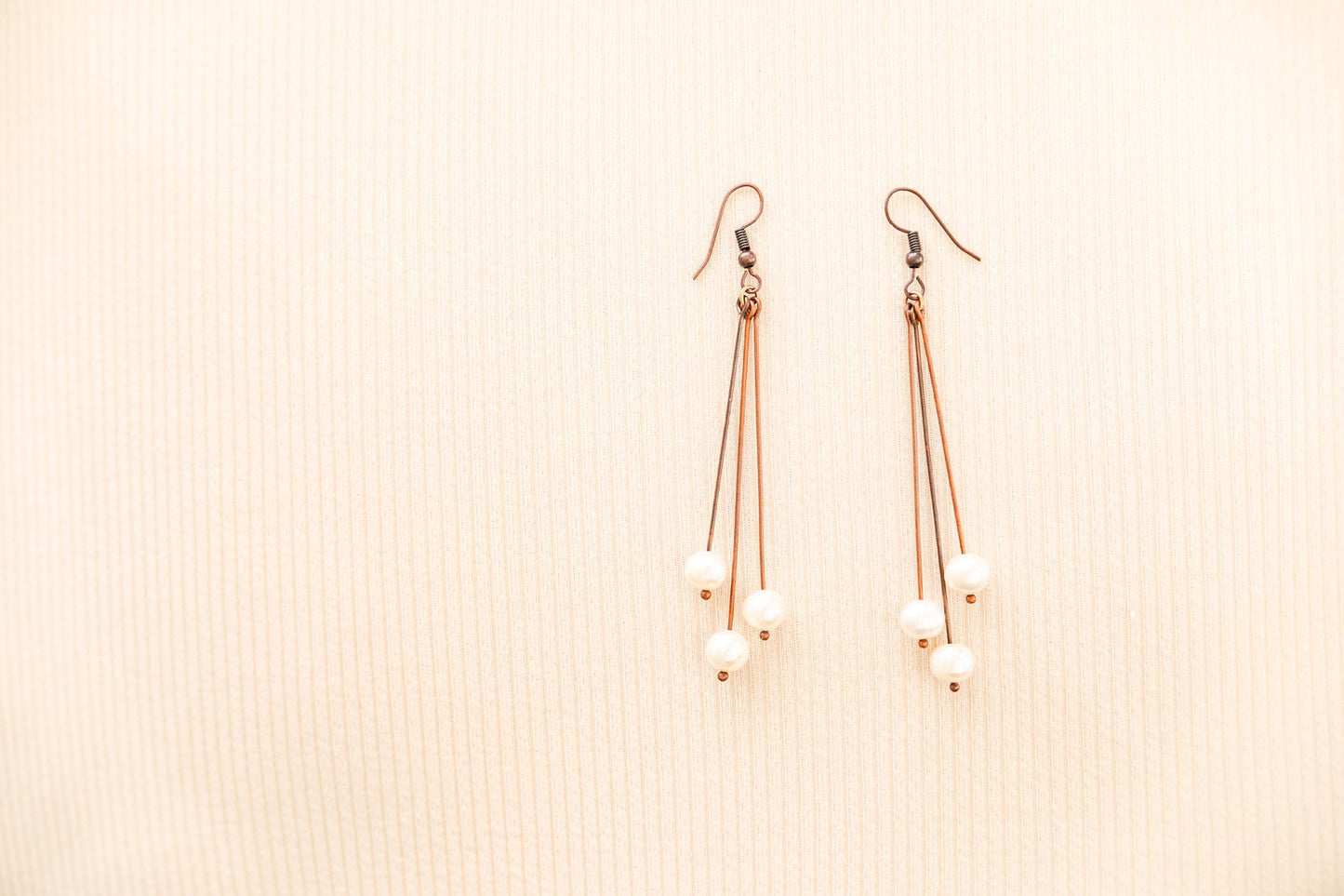 Shooting Star Pearl Earrings