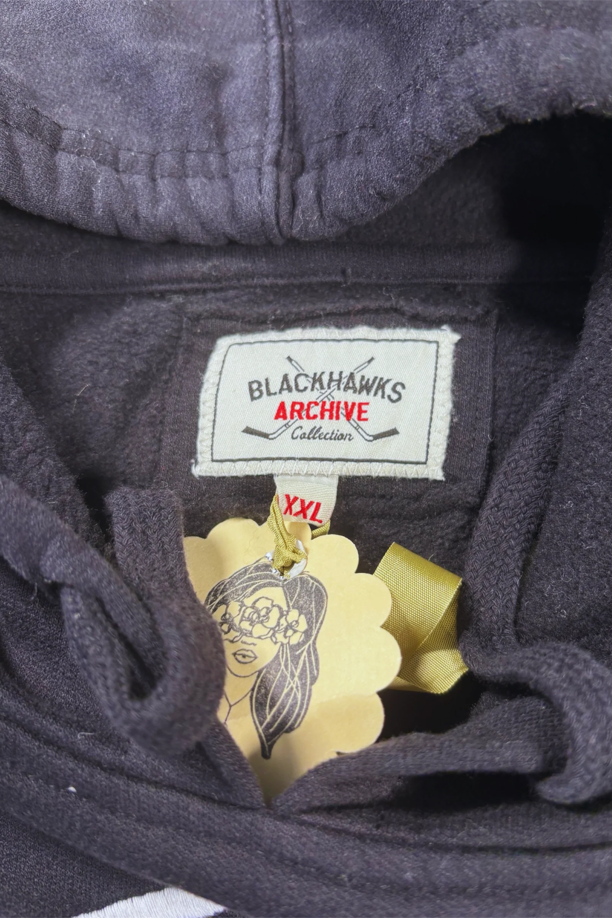 Thrifted Chicago Blackhawks Hoodie