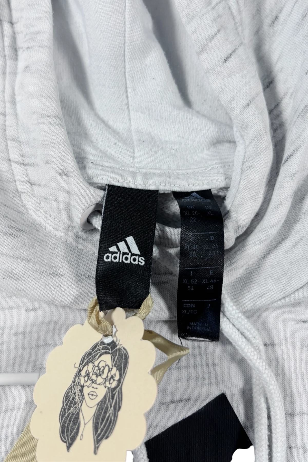 Thrifted Cropped Adidas Sweatshirt
