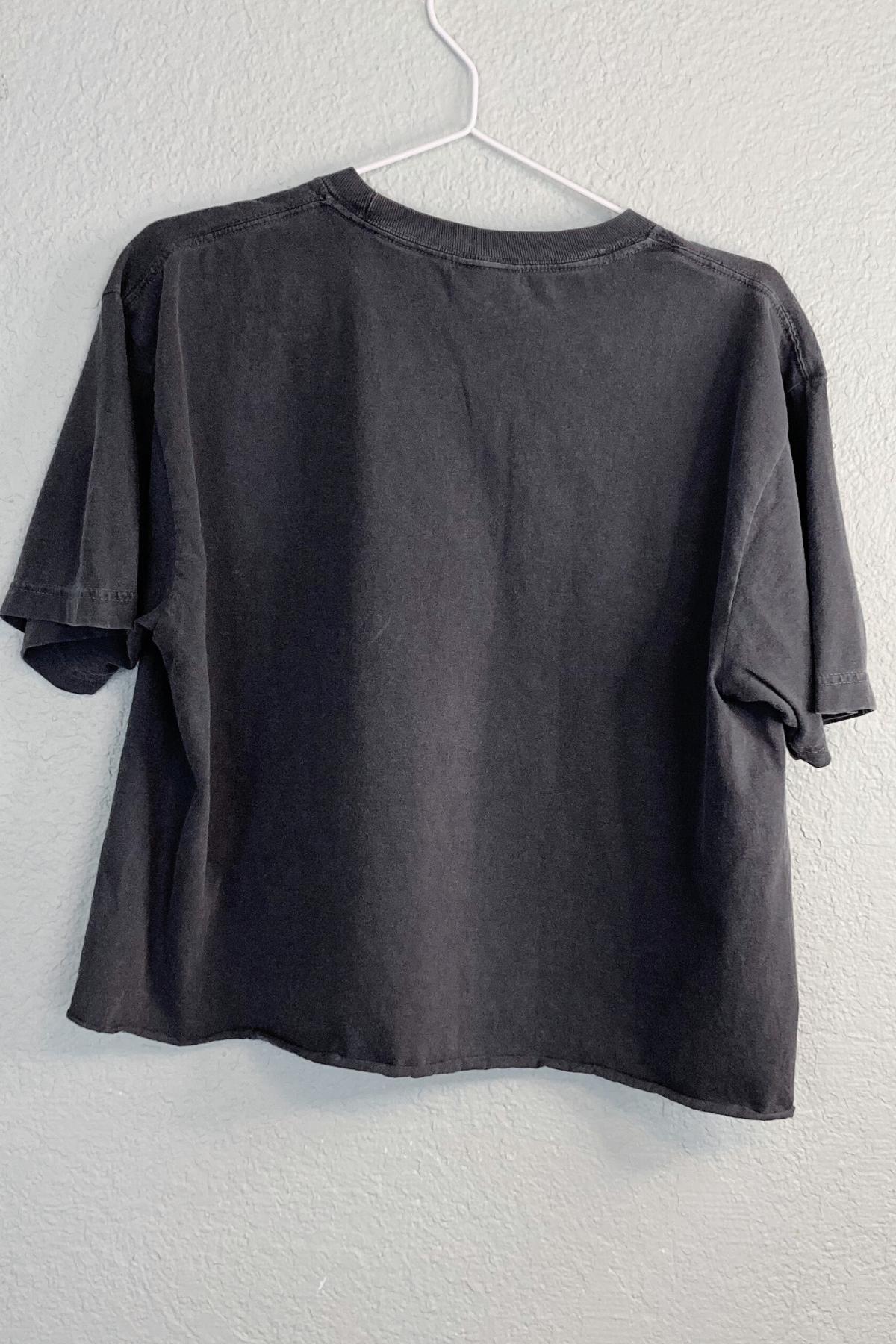 Thrifted "Let's Go Girls" Cropped T-Shirt - Size Large