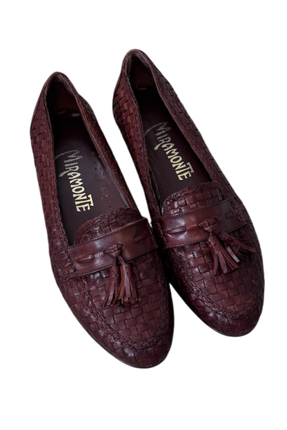Vintage Miramonte Brown Loafers - Size 6.5M
