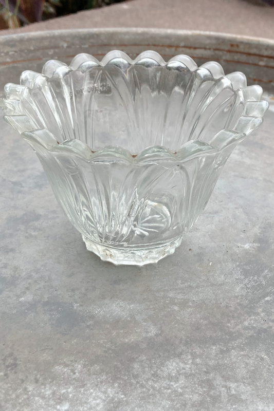 Vintage Glass Dessert Bowl by KIG Indonesia