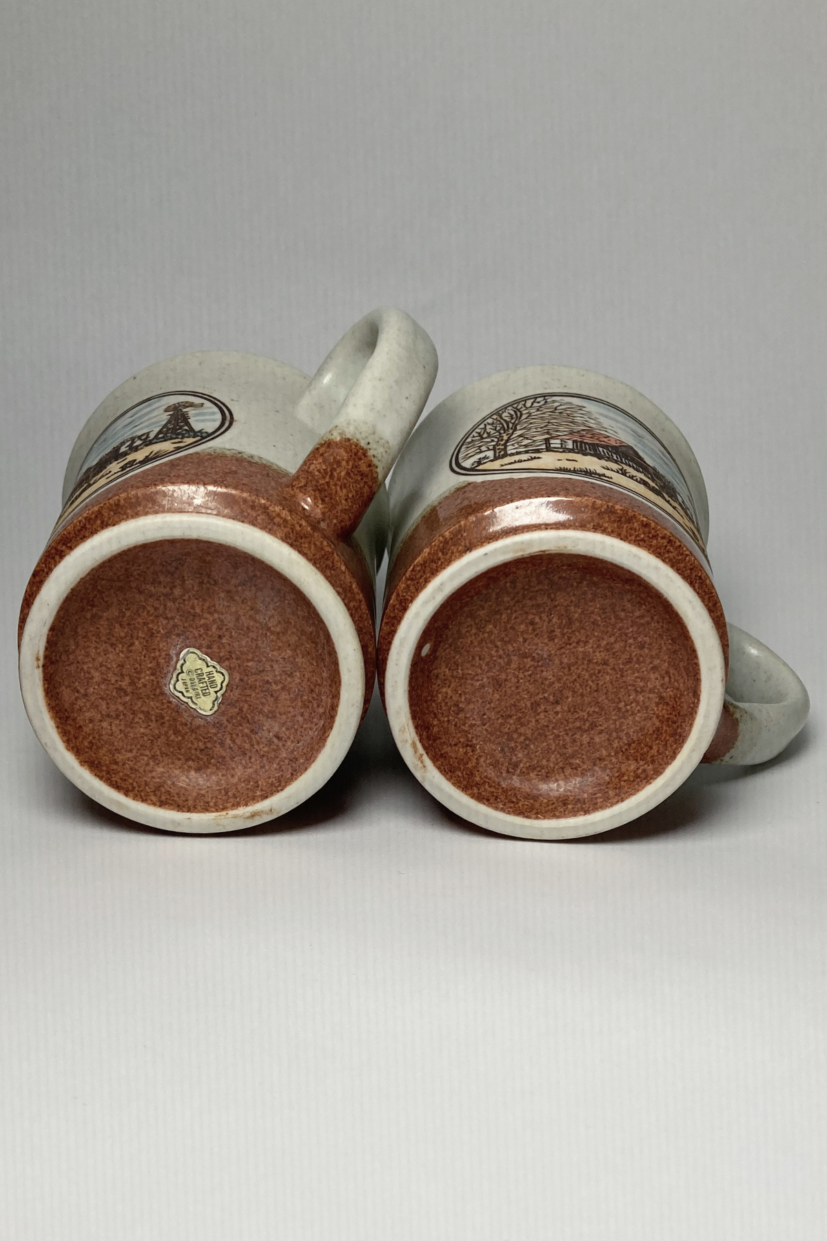 Vintage Farmhouse Coffee Mug - Set of 2