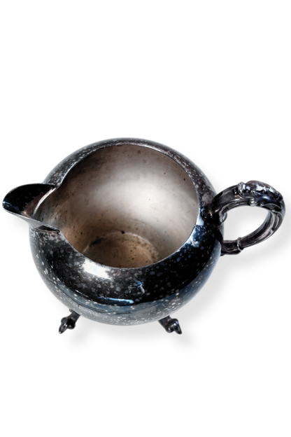 Vintage Silver-Plated Creamer