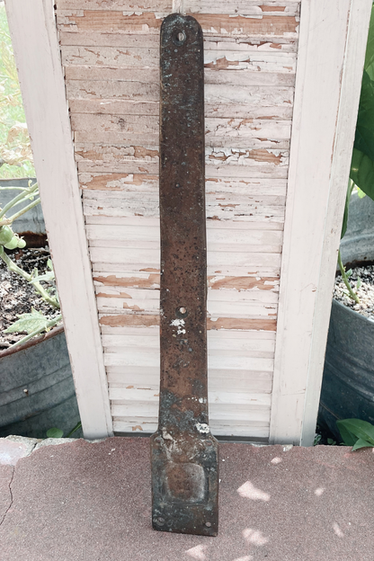 Antique Bronze Hammered Door Strap Hinge