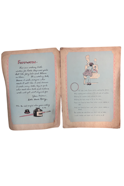 1930's "Little Annie Rooney Wishing Book"