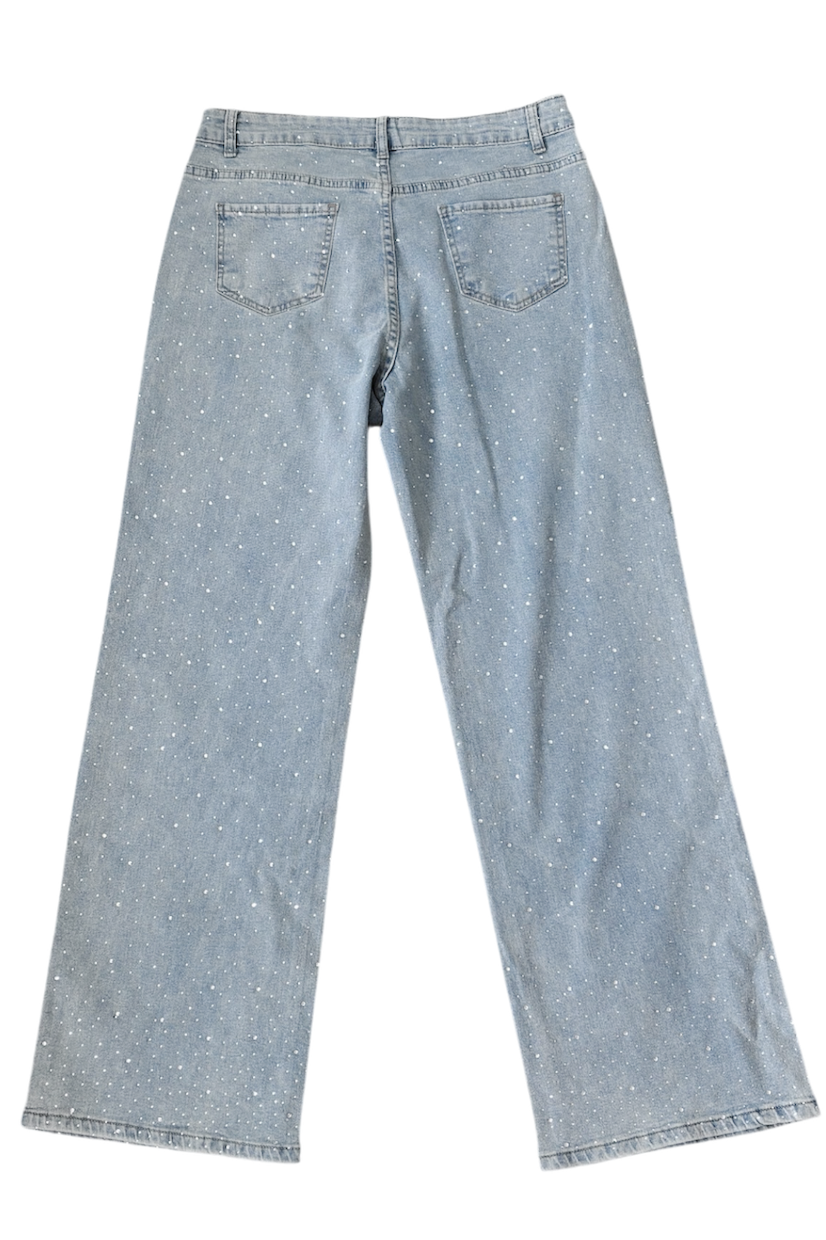 Thrifted NWT Diamond Studded Jeans - Size 2X