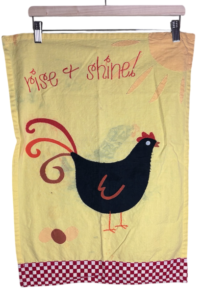 Vintage Rise & Shine Kitchen Towel