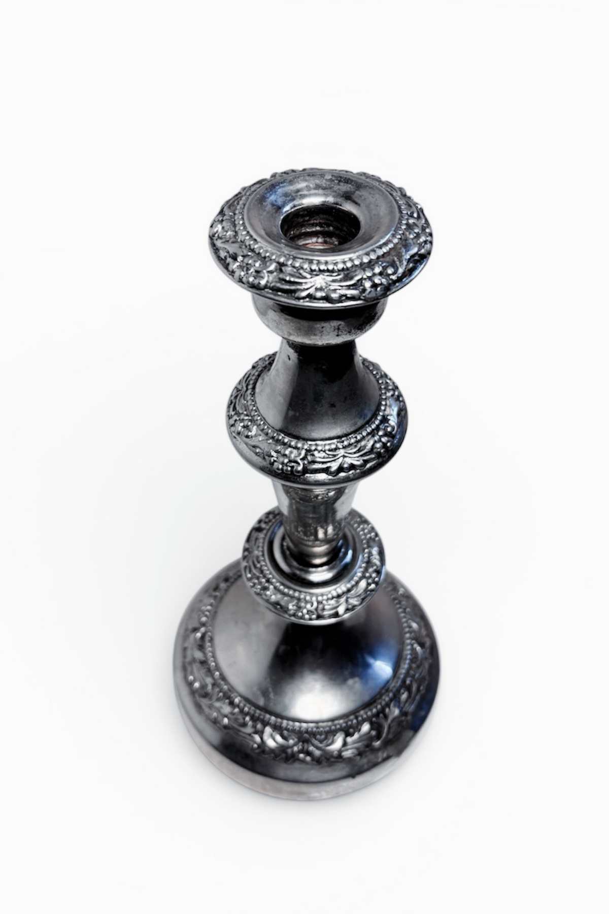 Vintage Goldfeder Silver Co. Candlestick