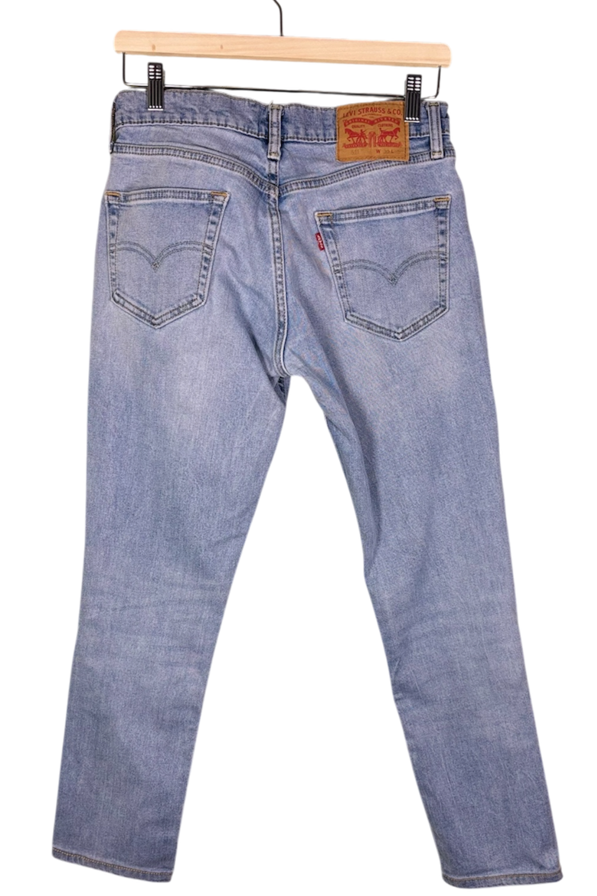 Thrifted Levi's 511 Slim Fit Jeans - Size 30 x 30