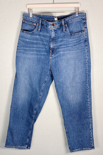 Thrifted Madewell Classic Straight Jean - Size 34