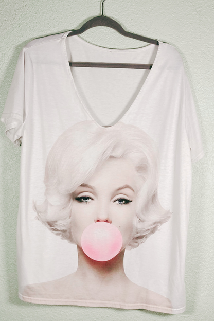 Thrifted Marilyn Monroe T-shirt - Size 3X
