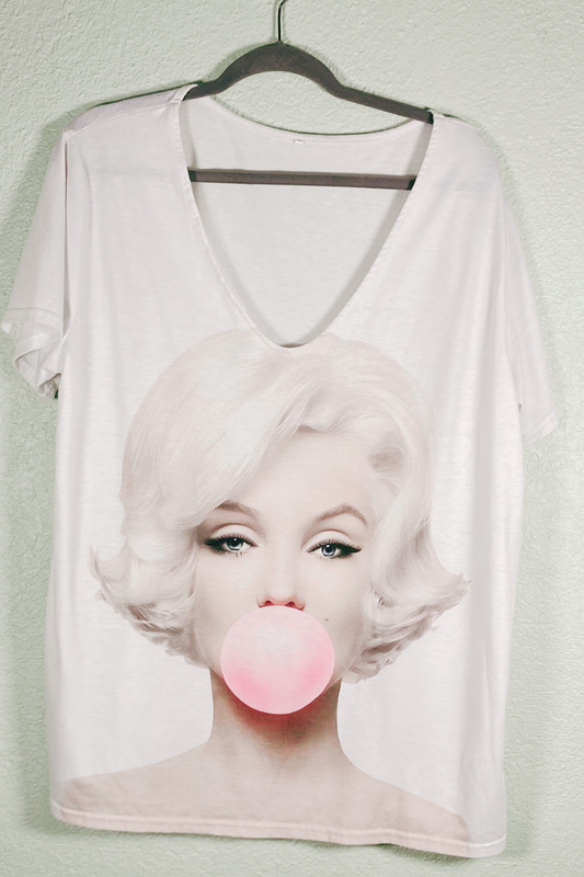 Thrifted Marilyn Monroe T-shirt - Size 3X