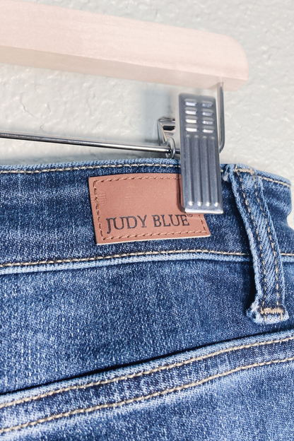 Thrifted Judy Blue Boyfriend Fit Dark Blue Jeans - Size 15|32