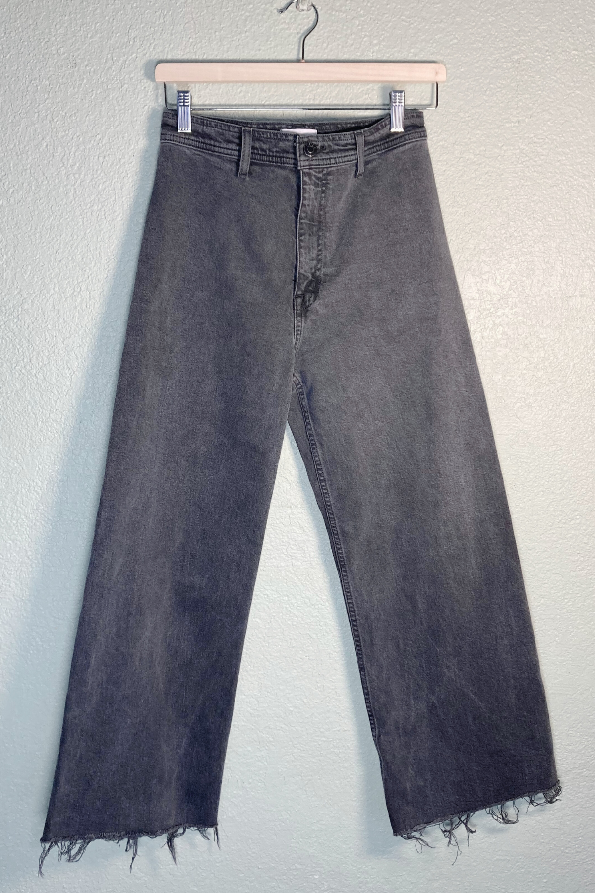 Thrifted PISTOLA Black Denim Jeans - Size 27