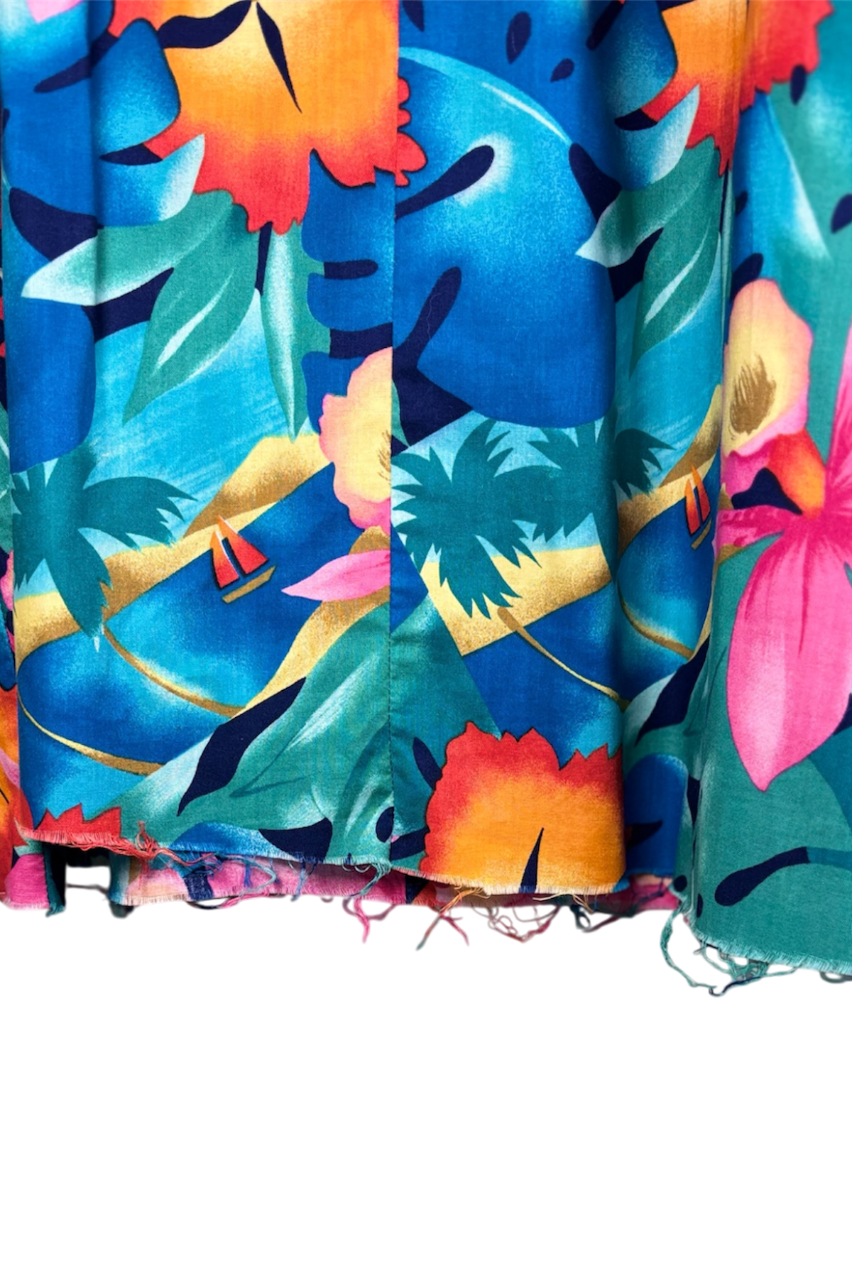 Thrifted Hilo Hattie Hawaiian Top - Size Small