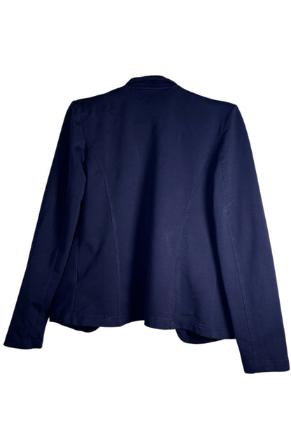 Thrifted Tommy Hilfiger Military Band Navy Blue Jacket - Size S/P