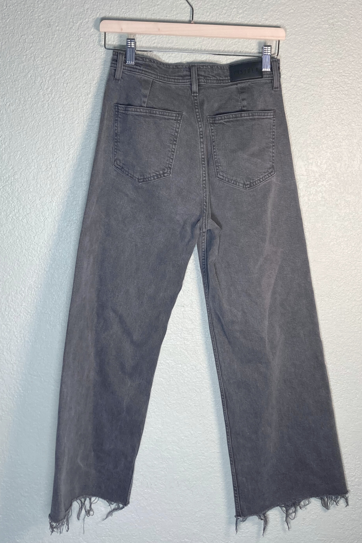 Thrifted PISTOLA Black Denim Jeans - Size 27