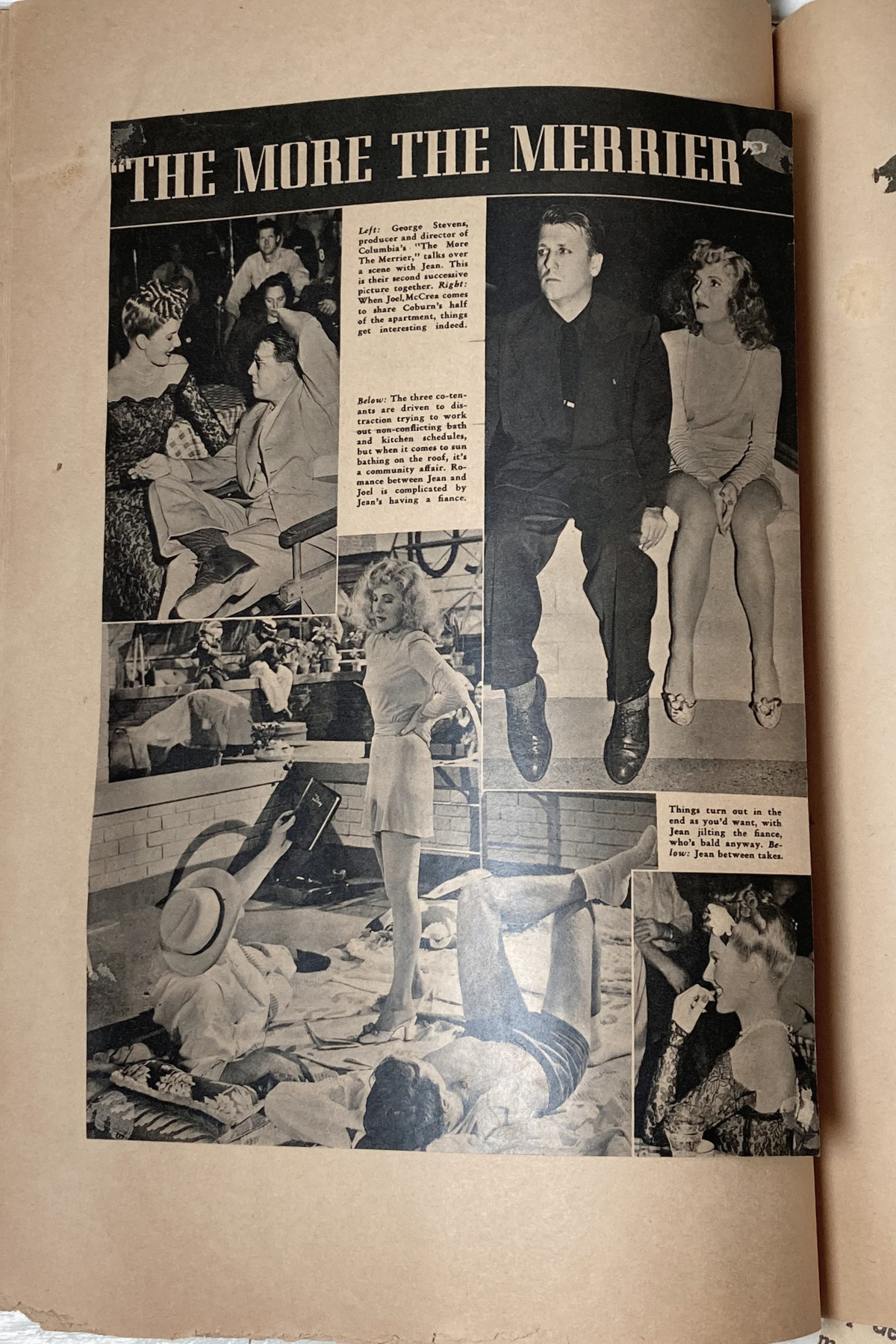 Vintage Scrapbook feat. Old Movie Stars - House & Garden