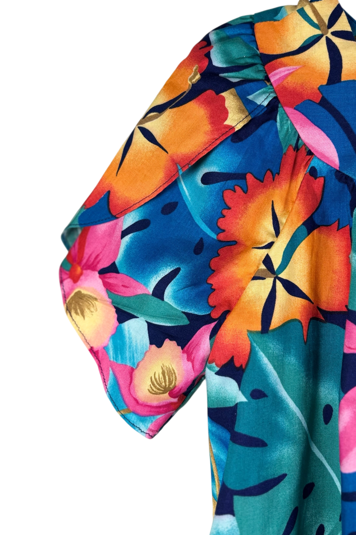 Thrifted Hilo Hattie Hawaiian Top - Size Small