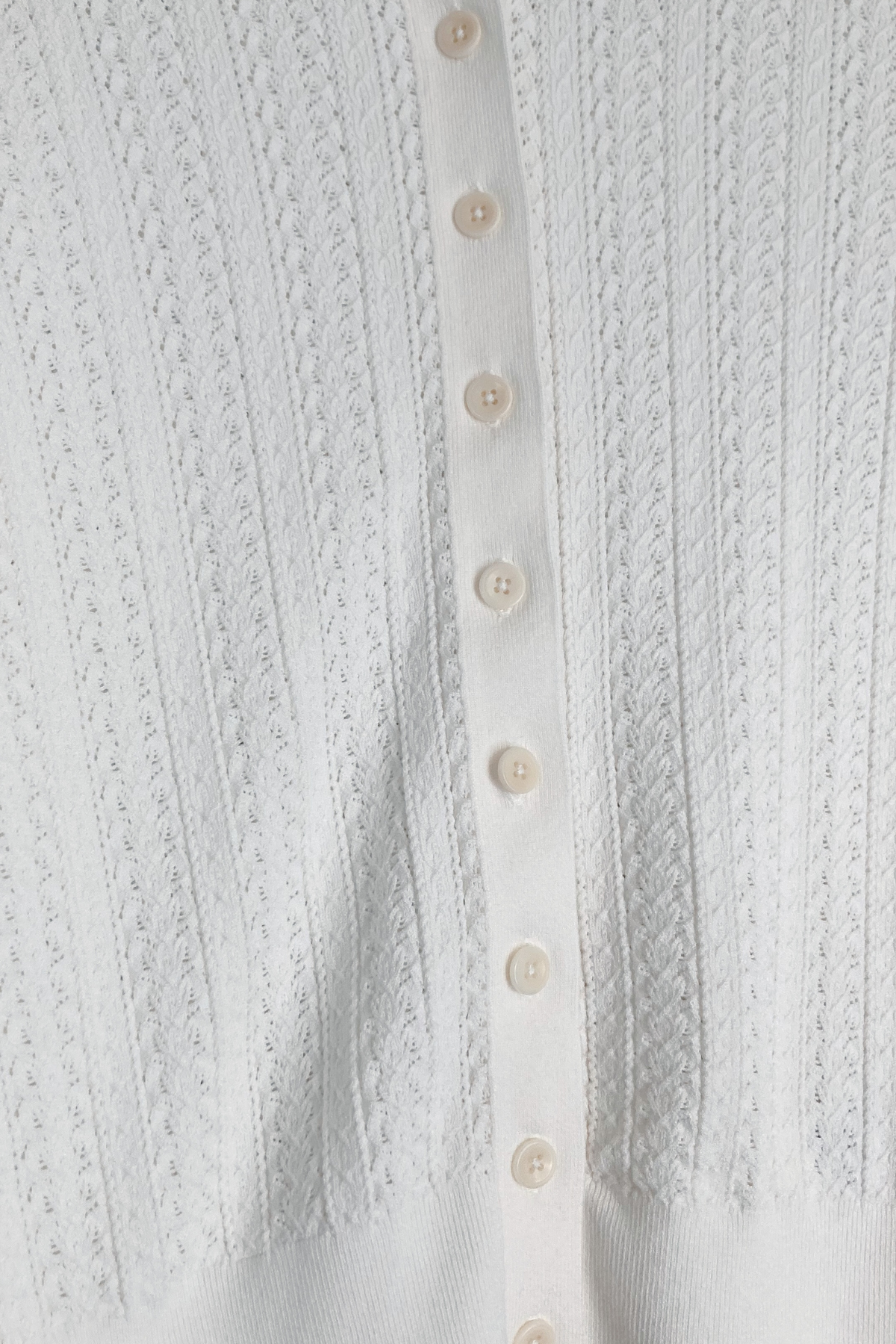 Thrifted Madewell Open-Knit Cardigan - Size Small