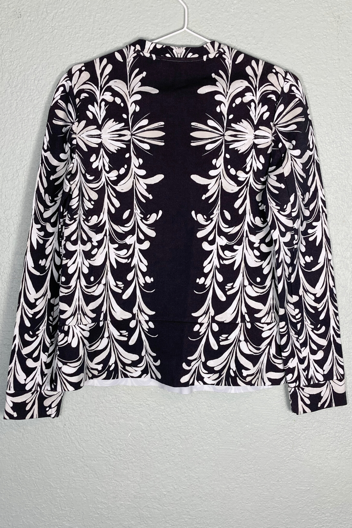 Thrifted NWT Tory Burch Brown Floral Blouse - Size S/P