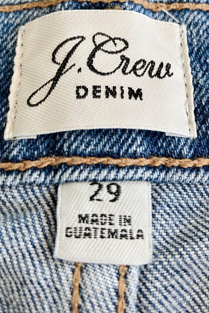Thrifted J. Crew 9" Billie Demi Boot Crop Jeans - Size 29