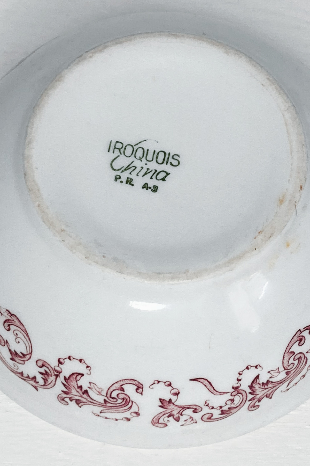 Vintage Iroquois China Bowl