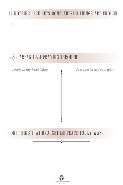 The Daily Anchor Planner - 8.5 x 11