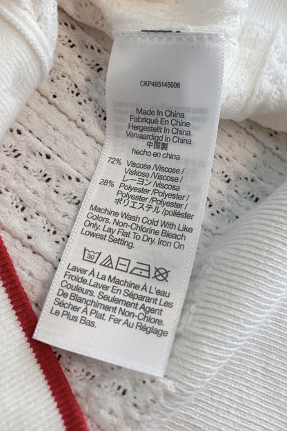 Thrifted Madewell Open-Knit Cardigan - Size Small