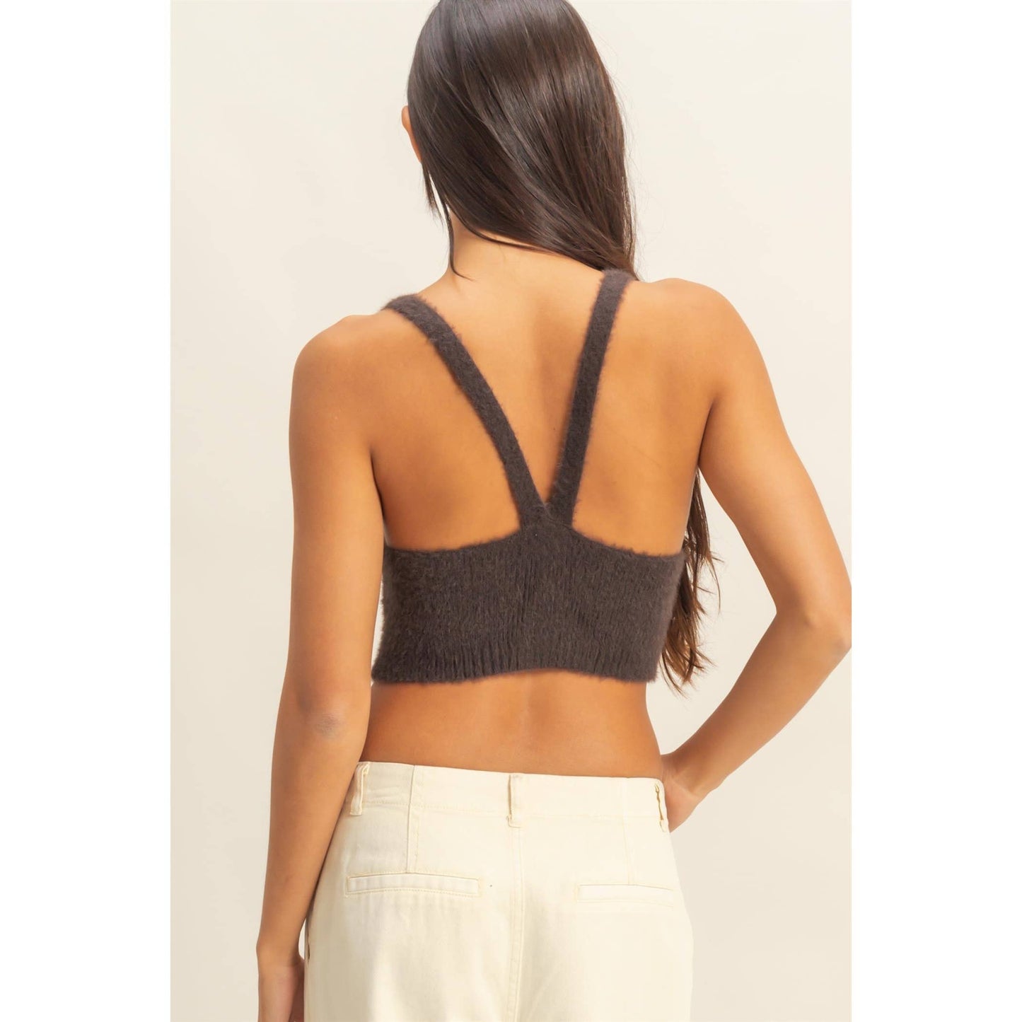 Sweet Fuzzy Comfort Crop Top