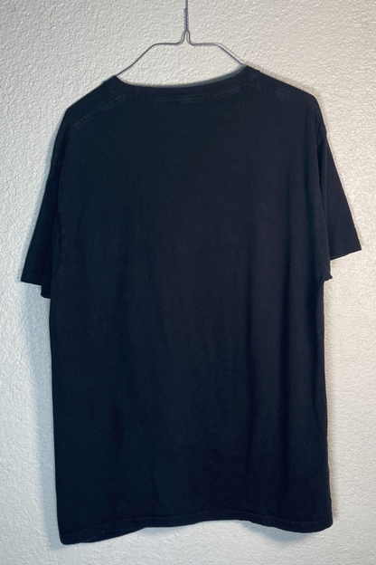 Thrifted ACDC Black T-Shirt - Size Large