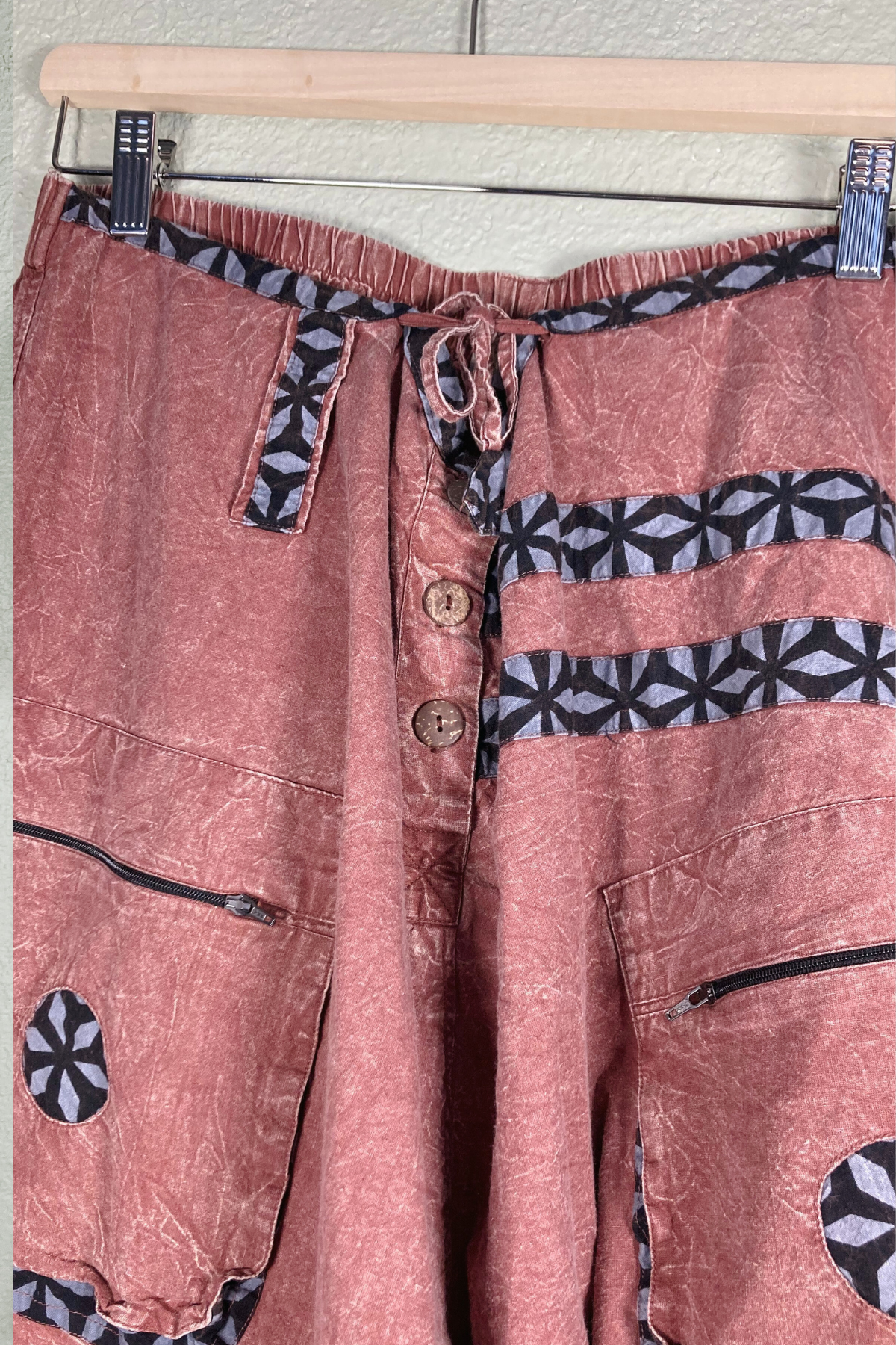 Earthbound Drop Crotch Harem Pants- Size XXL