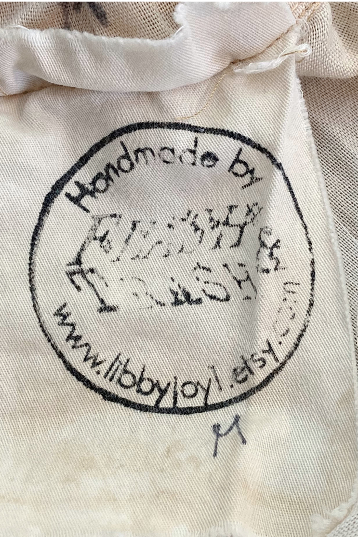 Thrifted Handmade Wide-Leg Harem Cropped Pants - Size Medium